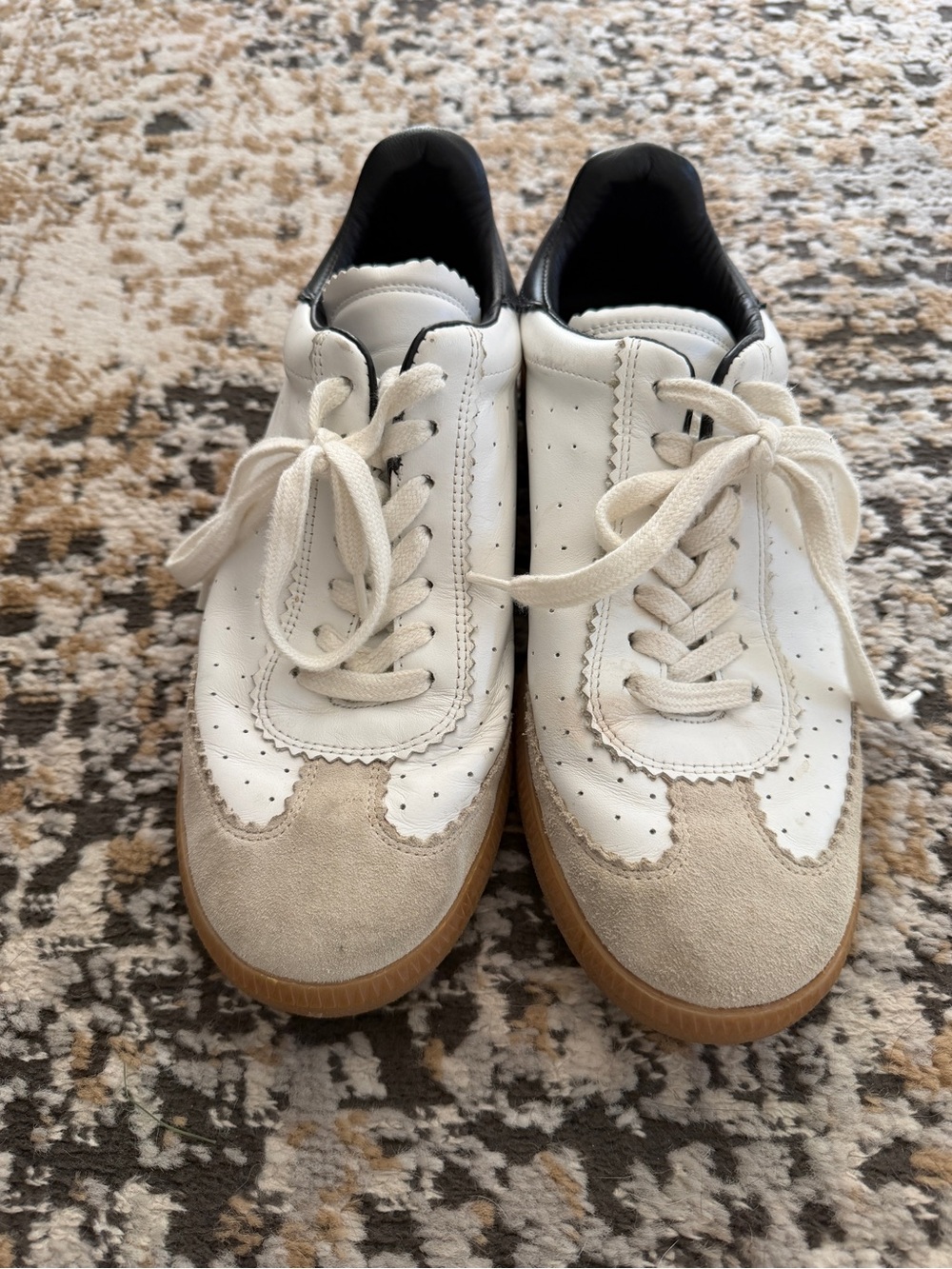 Isabel Marant Bryce Sneaker White size 40 Gently Worn